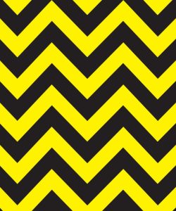 Yellow on Black Chevron